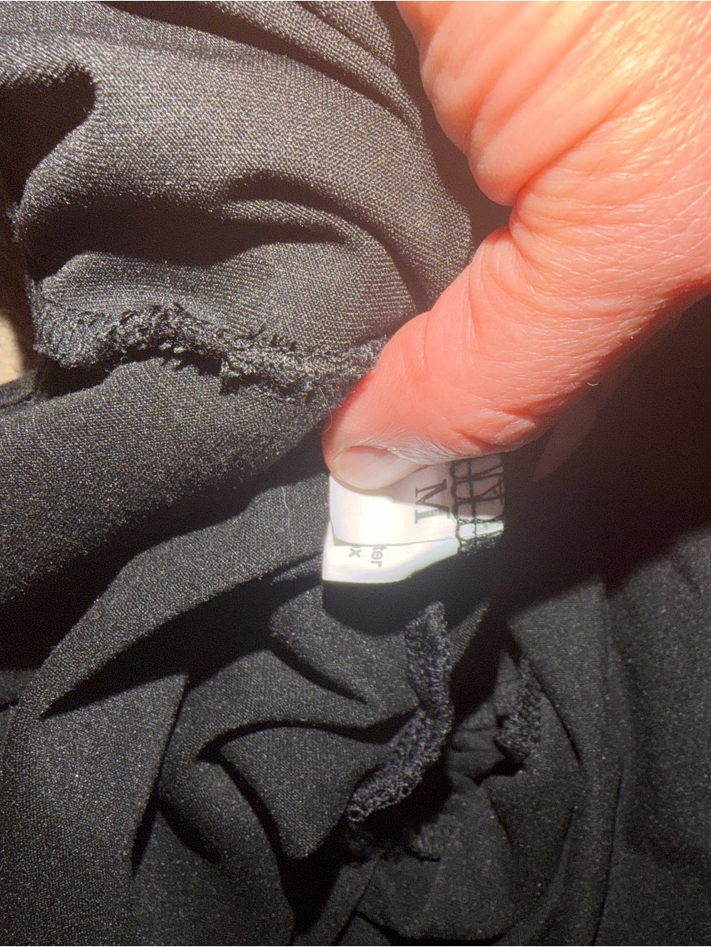 SHEIN Black Satin-Look A-Line Spaghetti Strap romper - Picture 3 of 3
